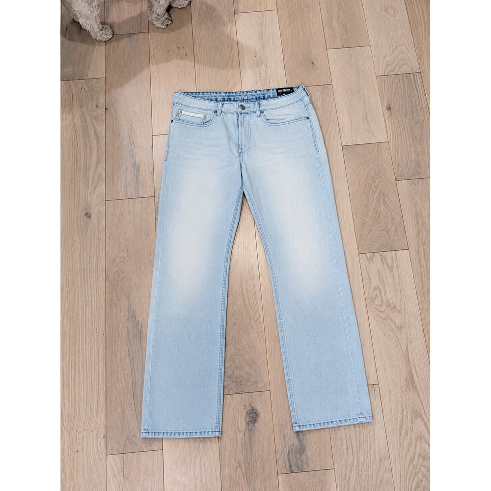 Buffalo David Bitton Driven Straight Leg Jeans | Men's 33x32 Light Wash Denim - Picture 12 of 12